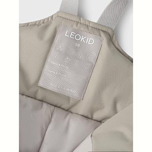Полукомбинезон утепленный Leokid "Онни", бежевый